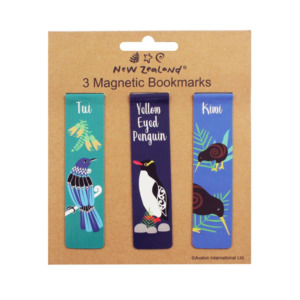 Magnetic Bookmark Birds of NZ