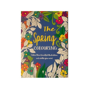 Books: The Spring Colouring Book - Adult