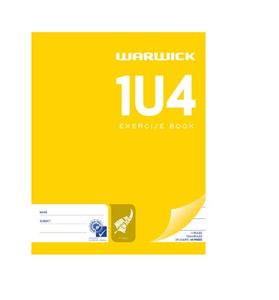 Warwick 1U4 Exercise Book
