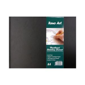 Books: Hardcover Sketch Pad A4 Landscape