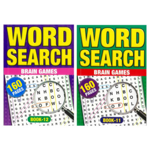 Word Search Book 160pg A5
