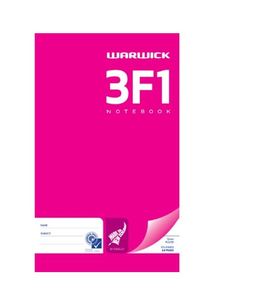 Books: Warwick 3F1 Notebook