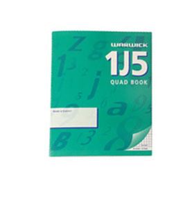 Books: Warwick 1J5 Math Exercise Book 5mm