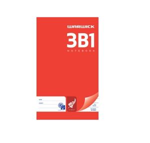 Warwick 3B1 Soft Cover Notebook