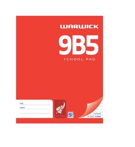 Pads 1: Warwick 9B5 School Pad