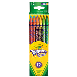 Pencils Markers: Crayola Twistables Color Pencils 12pk