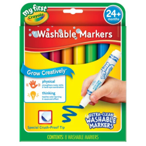 Crayola- My First Ultra Round Nib Markers 8pk