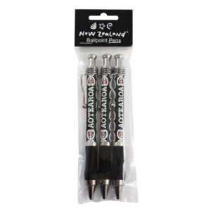 Pencils Markers: Pen Set NZ Aotearoa 3pc