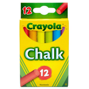 Teacher Supplies: Crayola Chalk Colored 12pk