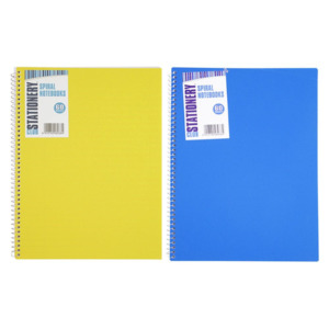 Teacher Supplies: Pad Side Spiral 27 x 20cm