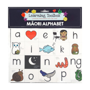 Teacher Supplies: Magnetic NZ Maori Alphabet