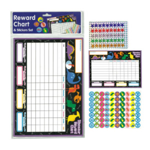 Teacher Supplies: Reward Chart Dinosaurs 29.6x21cm