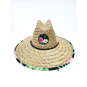 Hats: Tropical Brim Straw Hat - Large