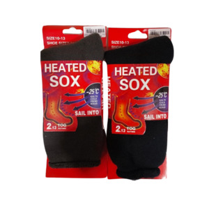 Socks: Heated Sock for Men - 1pr