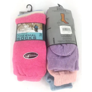 Socks: Lady Thermal Socks 3pk