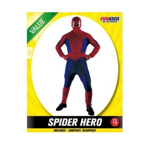 Mens Costumes: Value Adult Costume - Spiderman 08667