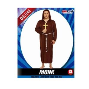 Mens Costumes: Deluxe Adult Costume - Adult Monk XL