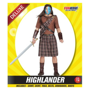 Deluxe Adult Costume - Highlander