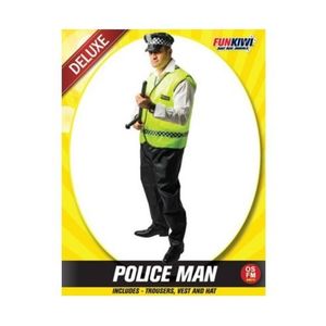 Deluxe Adult Costume - Police Man