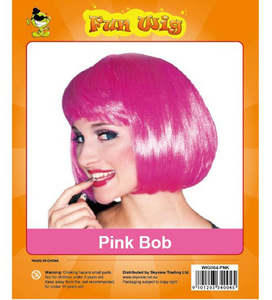 Pink Bob Wig