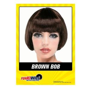 Womens Costumes: Wig - Brown Bob