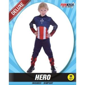 Childrens Costumes: Deluxe Child Costume - Hero