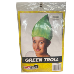 Wig - Neon Green Troll