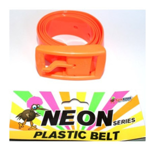Costume Accessories: Neon Belt - Orange