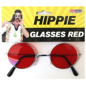 FunKiwi - Hippie Glasses Red