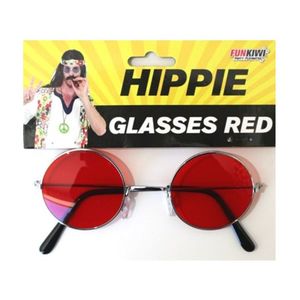 Hippie Glasses - Red