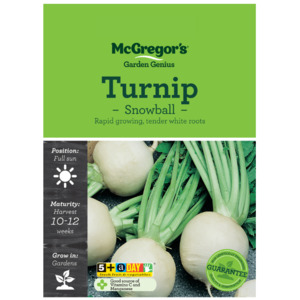 Seeds M6935 Turnip - Snowball