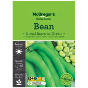 Seeds M6020 Bean - Broad Imperial Green