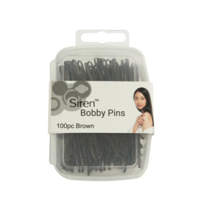 Hair Accessories: Bobby Pins Brown 7cm 100pc