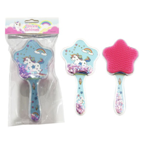 Unicorn Glitter Hairbrush