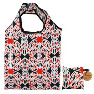 Shopping Bag Foldable NZ Maori Design