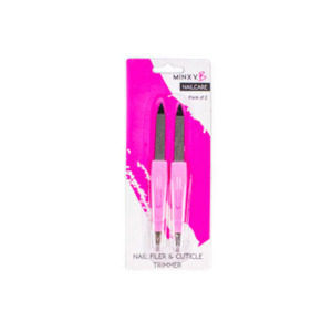 Nail Filer & Cuticle Trimmer 2pc