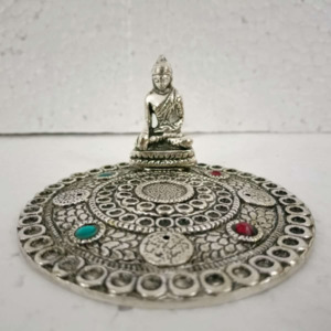 Candles Home Fragrance Accessories: Buddha Incense Holder Round