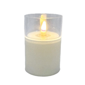 Candles Home Fragrance Accessories: LED Clear Candle White 9.5cm