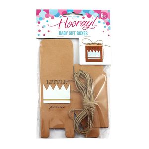 Candles: Kraft Gift Box Little Prince 6pk