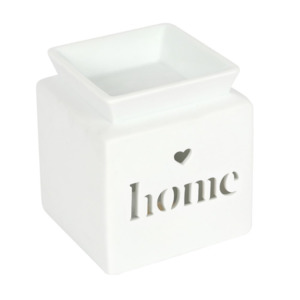 Essential Oils: Oil Burner - White Home
