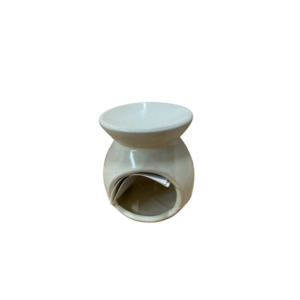Essential Oils: Ceramic Oil Burner Small Petal