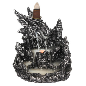 Silver Black Dragon Backflow Burner