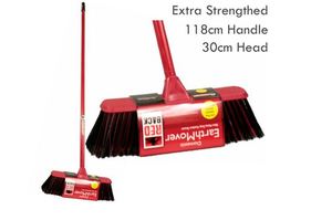 Cleaning Tools: Earthmover Outdoor Broom 30cm