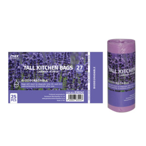 Cleaning Tools: Max Choice Scented Kitchen Tidy Bag 27L