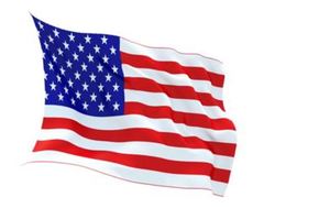 Flags: Flag U.S.A. Indoor Wall 5x3