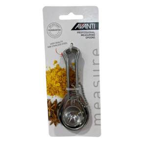 Utensils: Avanti Professional 4pc Measuring Spoons