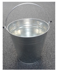 Laundry Buckets Basins: Galvanized Bucket 10L