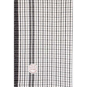 Teatowels: Tea Towel Dobby Quick Dry - Black