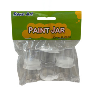 Decor Furniture Paint: Paint Jar 6pc 10ml