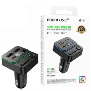 Car Accessories: BC60 BT FM Transmitter 35W